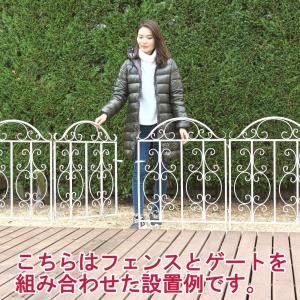 ゴージャス アイアン ローフェンス ゲートセット アイアンフェンスdiy アイアンフェンスアンティーク ガーデニング 扉｜ガーデンガーデンYahoo!ショッピング店