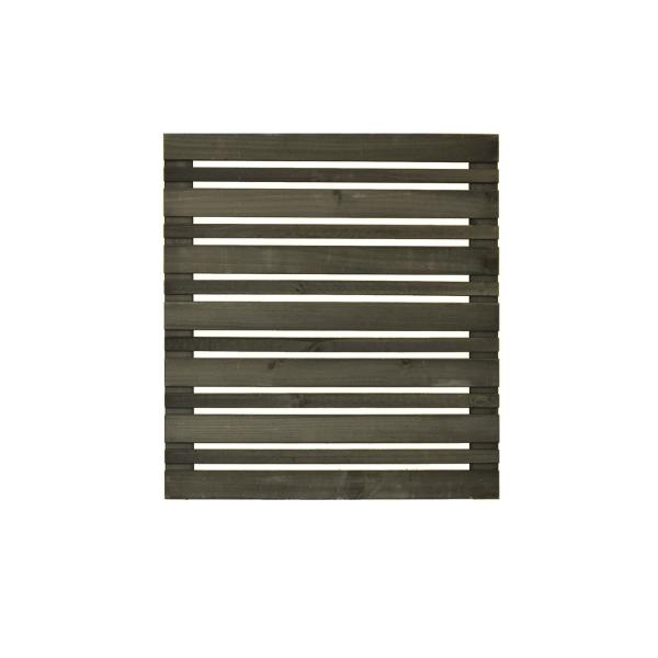 (単品)ボーダーフェンス ベランダdeウォール モダン 幅80cm　1枚 フェンスdiy フェンスd...