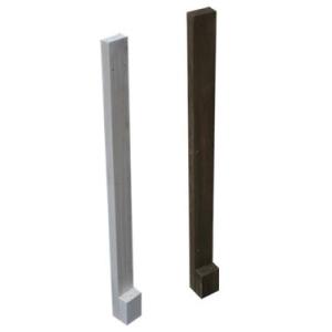 ベランダdeウォール シンプルポール 高さ99cm 支柱 フェンスdiy