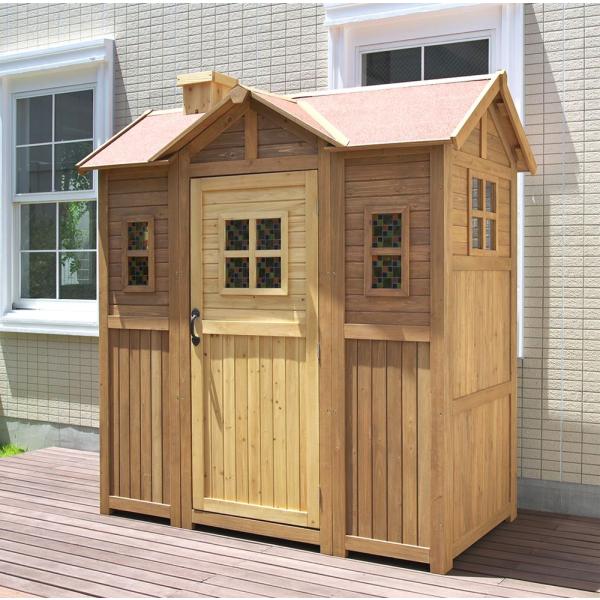 大型 ポタジェモザイク ガーデンシェッド 木製 おしゃれ