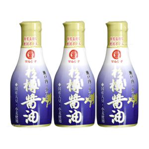 杉樽醤油 200ml×3本セット デラミボトル 丸島醤油｜atgroup