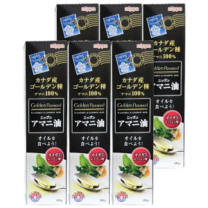 日本製粉  アマニ油 186g×6本セット