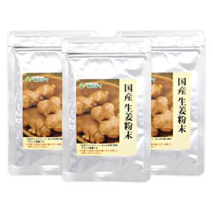 マルシマ 国産生姜粉末 20g×3袋セット