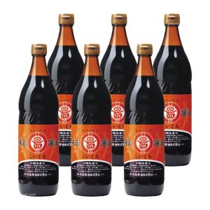 純正醤油 (濃口) 900ml×6本セット 丸島醤油 マルシマ