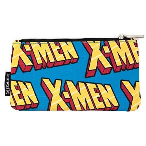 Loungefly マーベル X-Men ロゴ AOP ナイロンポーチ