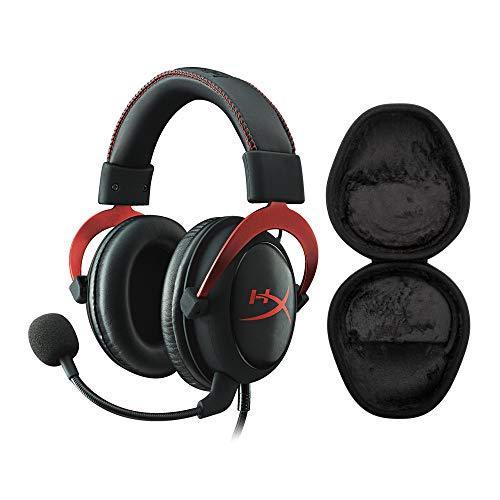 Kingston HyperX Cloud II Gaming Headset (Red) with...