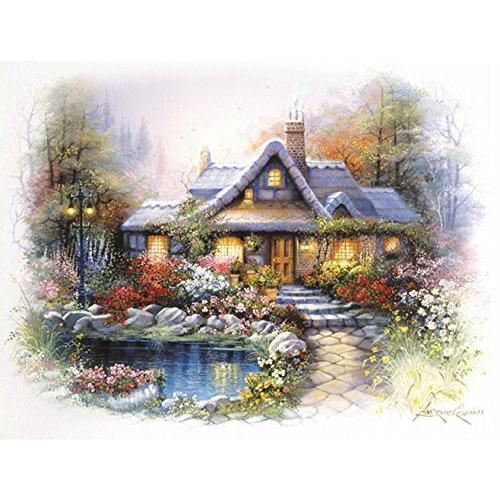 Chamberart 1000pieceプレミアムジグソーパズル&quot; A dream house &quot; ...