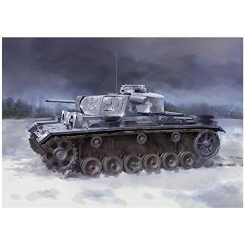 ドラゴン 1/35 第二次世界大戦 ドイツ軍 III号戦車L型 第502重戦車大隊 レニングラード ...