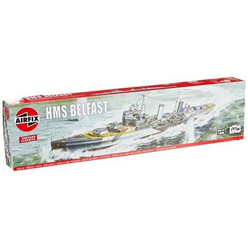 エアフィックス 1/600 ヴィンテージクラシックス イギリス軍 HMS ベルファスト プラモデル ...