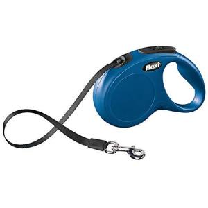 Flexi Roll-Leash New Classic XS Strap 3 M Blue for Dogs, Cats & Small Anima｜athena8