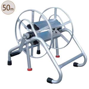 永田 大型 ホース巻取機 25mm×50m KR-720 ホース巻き取り機 散水ホース