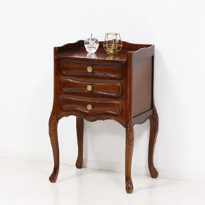 クロシオ ルイ 3段チェスト 28597 ／同梱不可・代引き不可