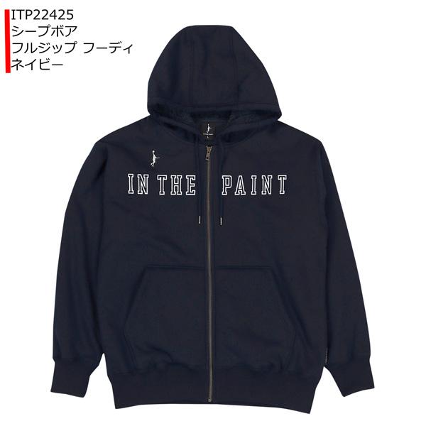 「ポイント５倍」インザペイント IN THE PAINT シープボア フルジップ フーディ ITP2...