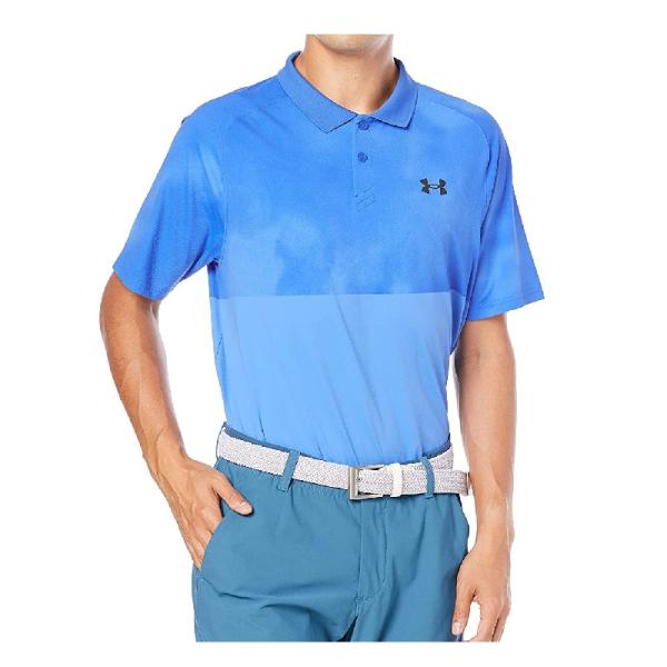 アンダーアーマー　ゴルフポロシャツ（1361808（437：MDR/CYL/JGY　MD/1、LG/...