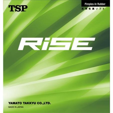 TSP RiSE（ライズ） 卓球ラバー（020006）赤／黒(中・厚・特厚)数量限定特価！！