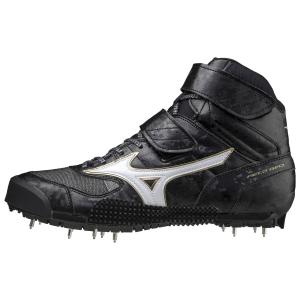 Mizuno やり投げ用スパイク 黒/白 25cm MIZUNO（ミズノ） やり投げ用スパイク フィールドジオJT-C / 槍投げ