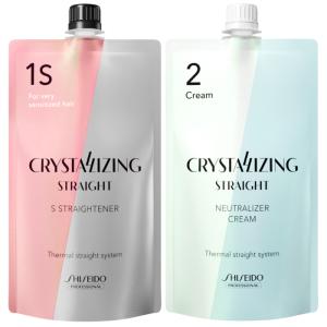 【縮毛矯正】資生堂 クリスタライジングストレート α H 1剤 2剤5セット クリスタライジング ストレート | Shiseido Professional