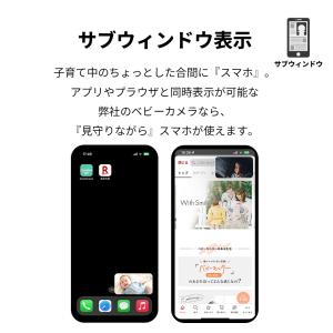 ネットワーク ベビーモニター 見守りながらスマ...の詳細画像2