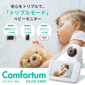 トリプルモード ベビーモニター CU-CA05...の詳細画像1