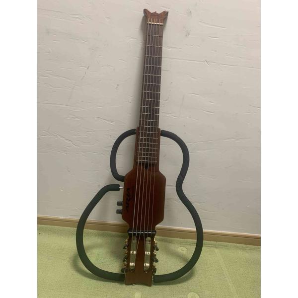 【中古】Aria AS-101S /サイレント・トラベルギター