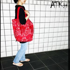 ペイズリー柄 手作りトートバック ハンドメイドエコバッグ おしゃれ トートバッグ型エコバック 折りたたみ メンズ レディース ユニセックス