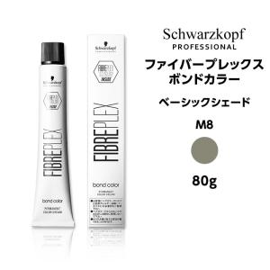 【メール便】シュワルツコフ ファイバープレックス ボンドカラー ベーシックシェード M8 マット＜80ｇ＞カラー剤 ヘアカラー ※メール便6個まで｜atla