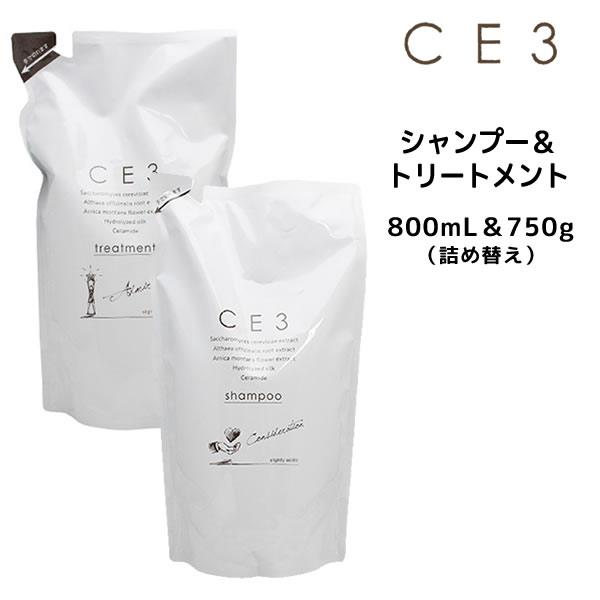 【送料無料】シャンプー トリートメント フォードヘア化粧品 CE3 シャンプー 800mL ＆ トリ...