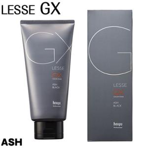 白髪染め hoyu ホーユー レセ GX カラーリンス メンズ 白髪染め アッシュブラック＜160g...