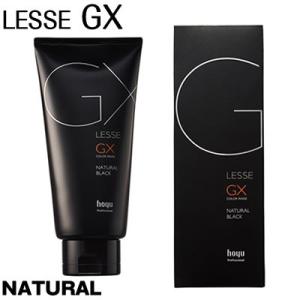 白髪染め hoyu ホーユー レセ GX カラーリンス メンズ 白髪染め ナチュラルブラック＜160...