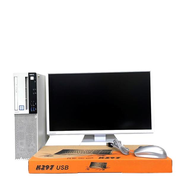NEC デスクトップパソコン PC-MRL36LZ6AAS4 21.5型液晶ディスプレイ IOデータ...