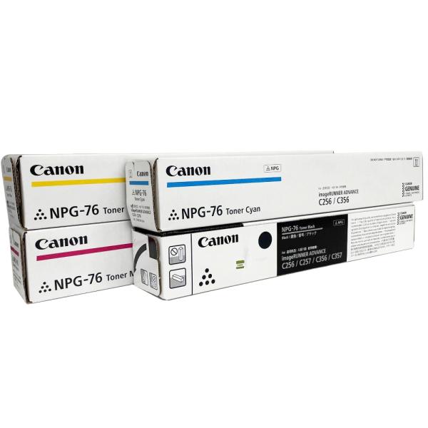 キャノン 純正トナーカートリッジ NPG-76 4色セット ブラック シアン マゼンタ イエロー 適...