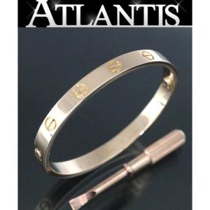 Cartier 【広尾店】カルティエ ラブブレス  K18PG 証明書付 ブレスレット size16｜atlantis