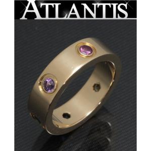 【広尾店】カルティエ Cartier ラブリング マルチカラー YG size51｜atlantis