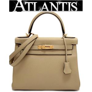 【広尾店】エルメス HERMES ケリー28 トリヨンクレマンス トレンチ Z刻印｜atlantis