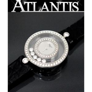 Chopard ショパール ハッピーダイヤモンド 20/3957 腕時計 5Pダイヤ K18WG｜atlantis