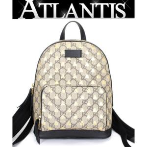 SALE グッチ GUCCI リュックサック バックパック GGスプリーム ビー｜atlantis