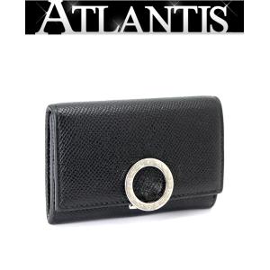 ブルガリ BVLGARI コインケース 小銭入れ パスケース レザー 黒｜atlantis