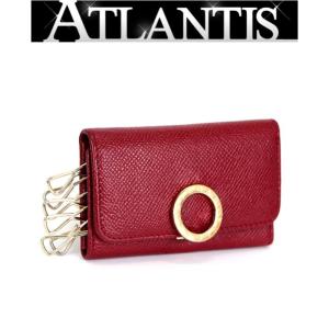 大SALE ブルガリ BVLGARI BB金具 6連キーケース レザー レッド G金具｜atlantis