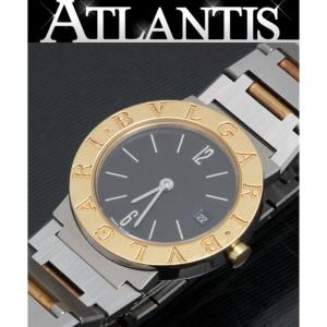 BVLGARI ブルガリブルガリ デイト ブラック文字盤 クオーツ レディース  60649｜atlantis