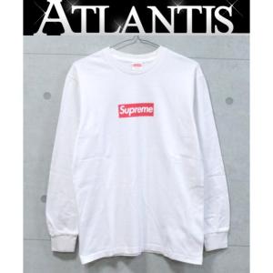 シュプリーム Supreme ボックスロゴ ロングTシャツ 赤×白 SizeS｜atlantis