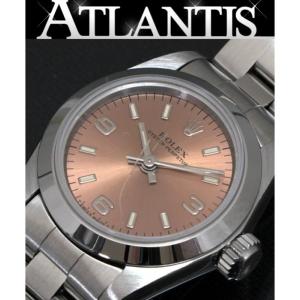 ロレックス ROLEX オイスターパーペチュアル レディース 腕時計 67180 N番 OH・磨き｜atlantis