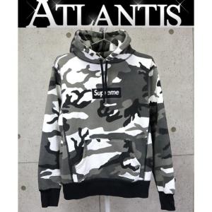 Supreme 銀座店 2013AW シュプリーム Box Logo Pullover Snow Camo カモフラ柄 ボックスロゴ トレーナー size:S