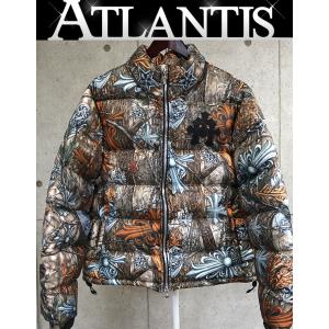 Chrome Hearts x Nike Drake NOCTA Leather Cross Patch Puffer Jacket