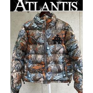 CHROME HEARTS 銀座店 クロムハーツ 美品 ×NIKE NOCTA DRAKE ダウンジャケット メンズ SV925 size:L マルチカラー 102775