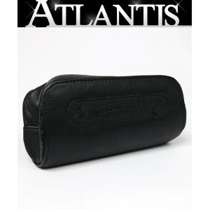 CHROME HEARTS 銀座店 クロムハーツ メガネケース ハードケース 眼鏡ケース ダガージップ レザー 黒 102863