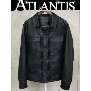 CHROME HEARTS 銀座店 クロムハーツ WHIPLASH ホースレザー ジャケット メンズ レザー SV925 size:XL 黒 103007