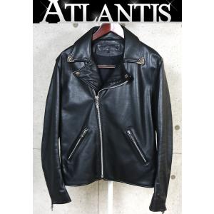 CHROME HEARTS 銀座店 クロムハーツ BASIC MOTO ベーシックモト レザー ライダース ジャケット メンズ シルバー SV925 size:M 黒 103804