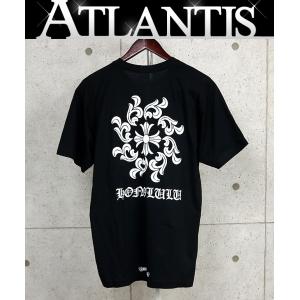 CHROME HEARTS 銀座店 クロムハーツ 未使用 ホノルル限定 ポケット付き ホースシュー Tシャツ 半袖 メンズ size:L 黒 103933