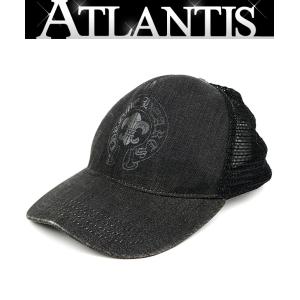CHROME HEARTS 銀座店 クロムハーツ BSフレアプリント トラッカーキャップ メンズ SV925 黒 103987