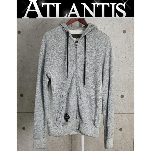 CHROME HEARTS 銀座店 クロムハーツ CHプラス スクロールラベル ジップパーカー 長袖...